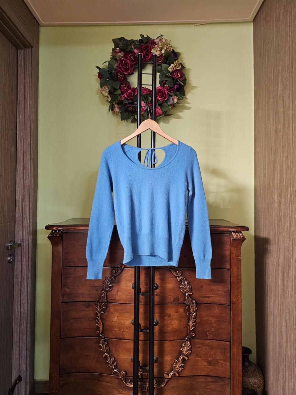 캐시미어100% 유니끌로 니트