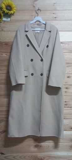 D.AMBER 핸드메이드 더블 울롱코트