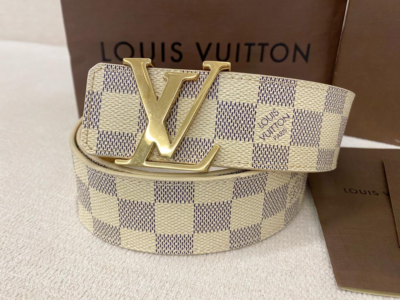 루이비통 다미에 아주르 벨트(85사이즈)