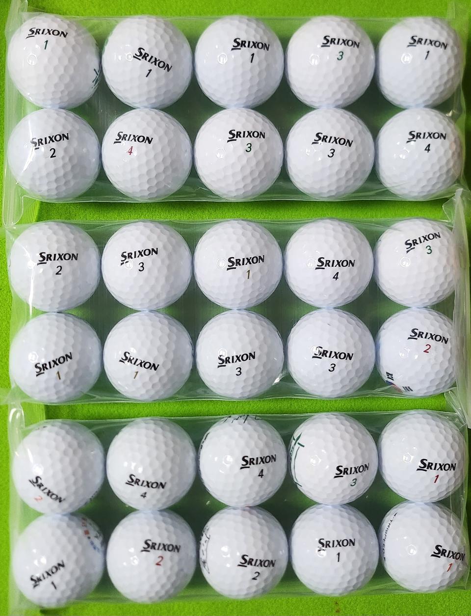 스릭슨 3피스 A급30개-로스트볼