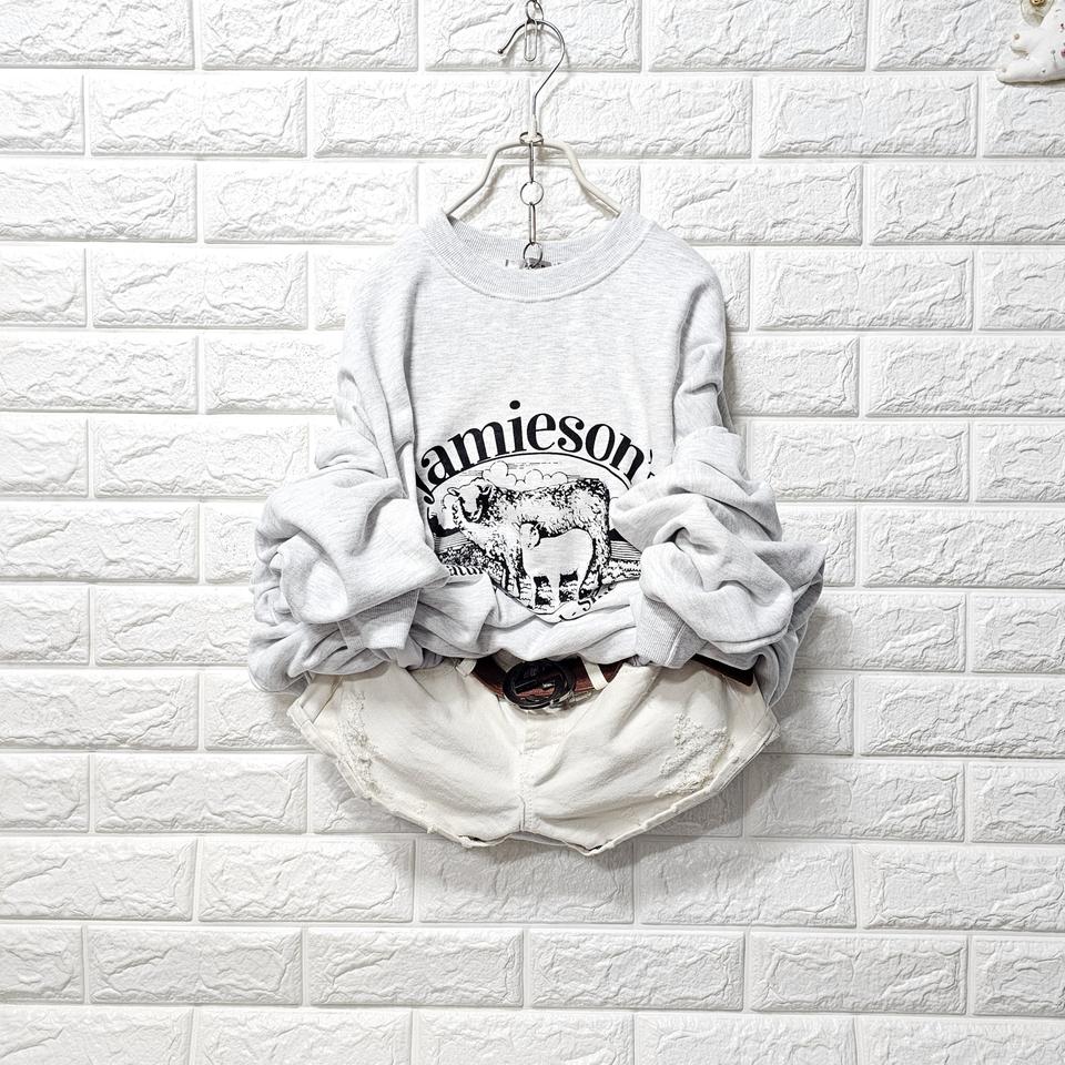 빈티지프린팅맨투맨