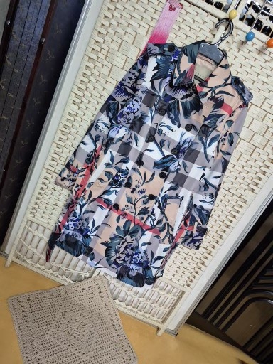 여성춘추트렌치코트66~77