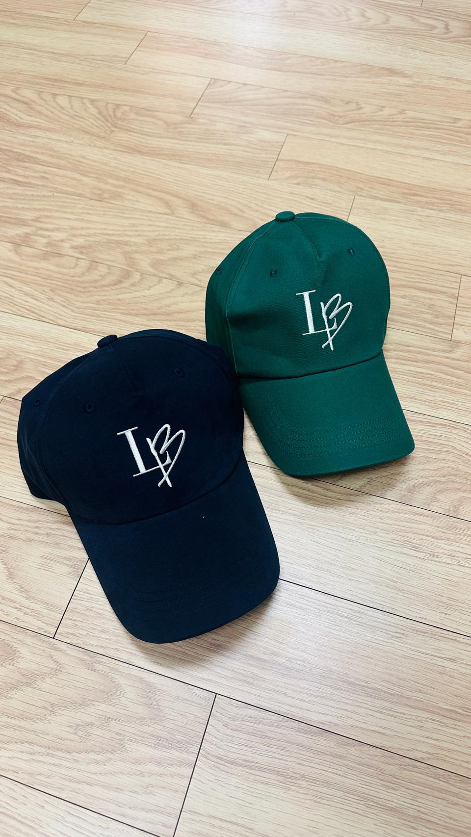 새상품) 래퍼 창모 리빌리 LB 오버사이즈 볼캡 (네이비/그린)