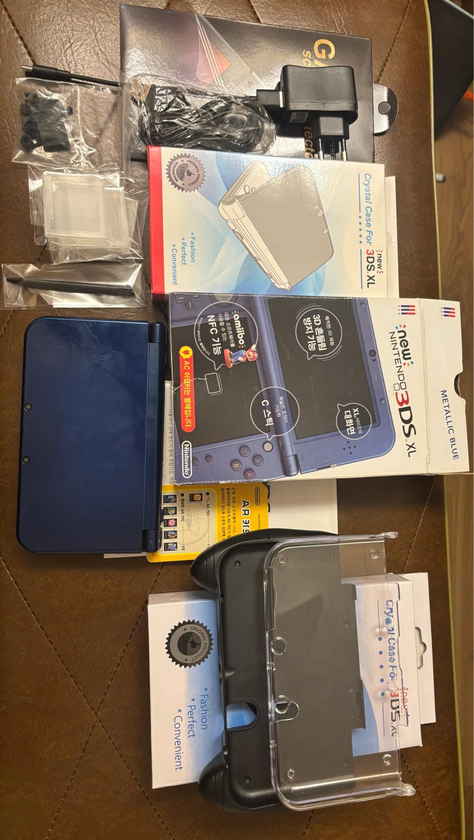 뉴 닌텐도3DS XL 풀박스 커펌 포켓몬 뱅크