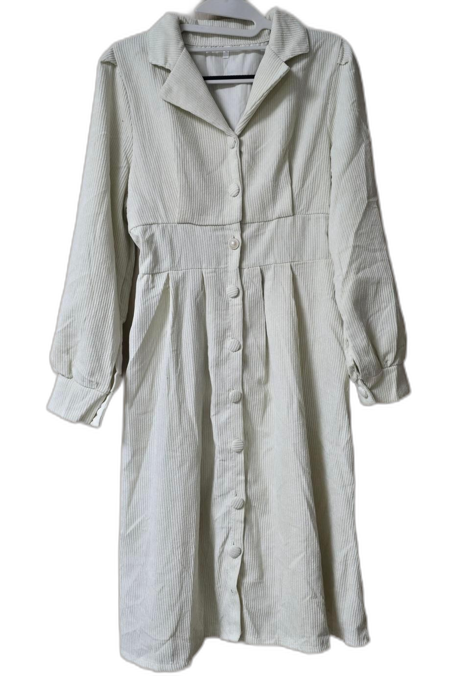 아이보리 코듀로이  원피스 새상품