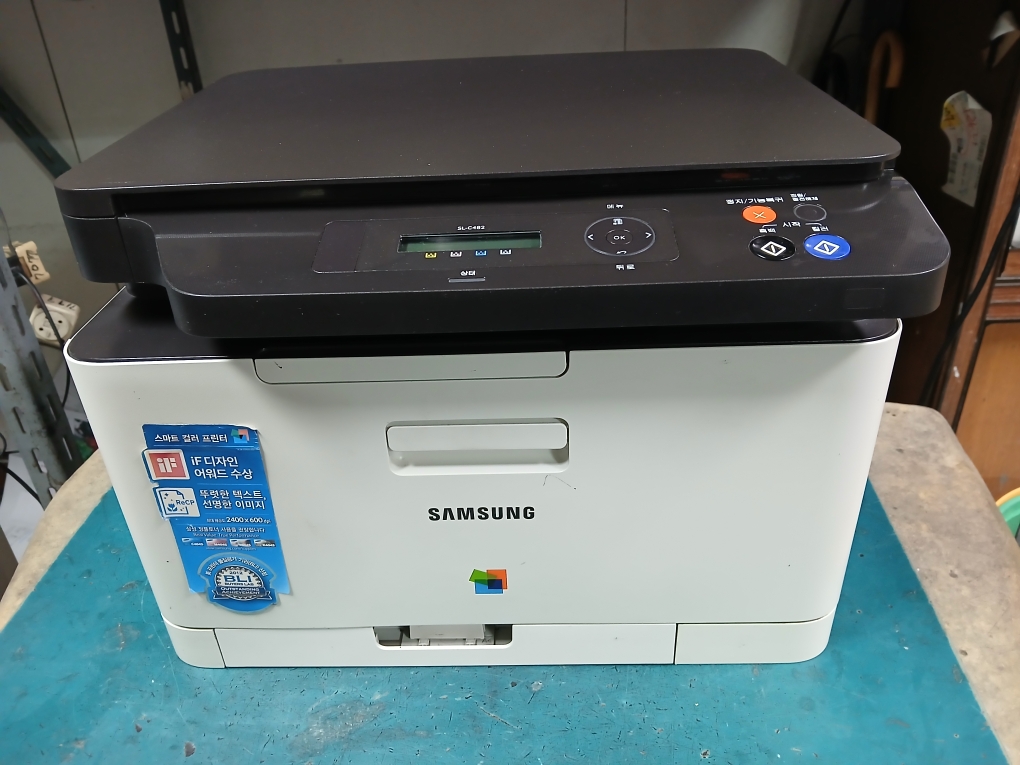 삼성 컬러 레이저 복합기 SL-C482