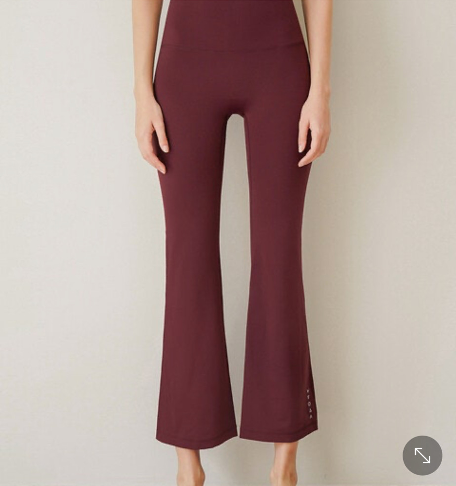 포머티브 부츠컷 와인 레깅스