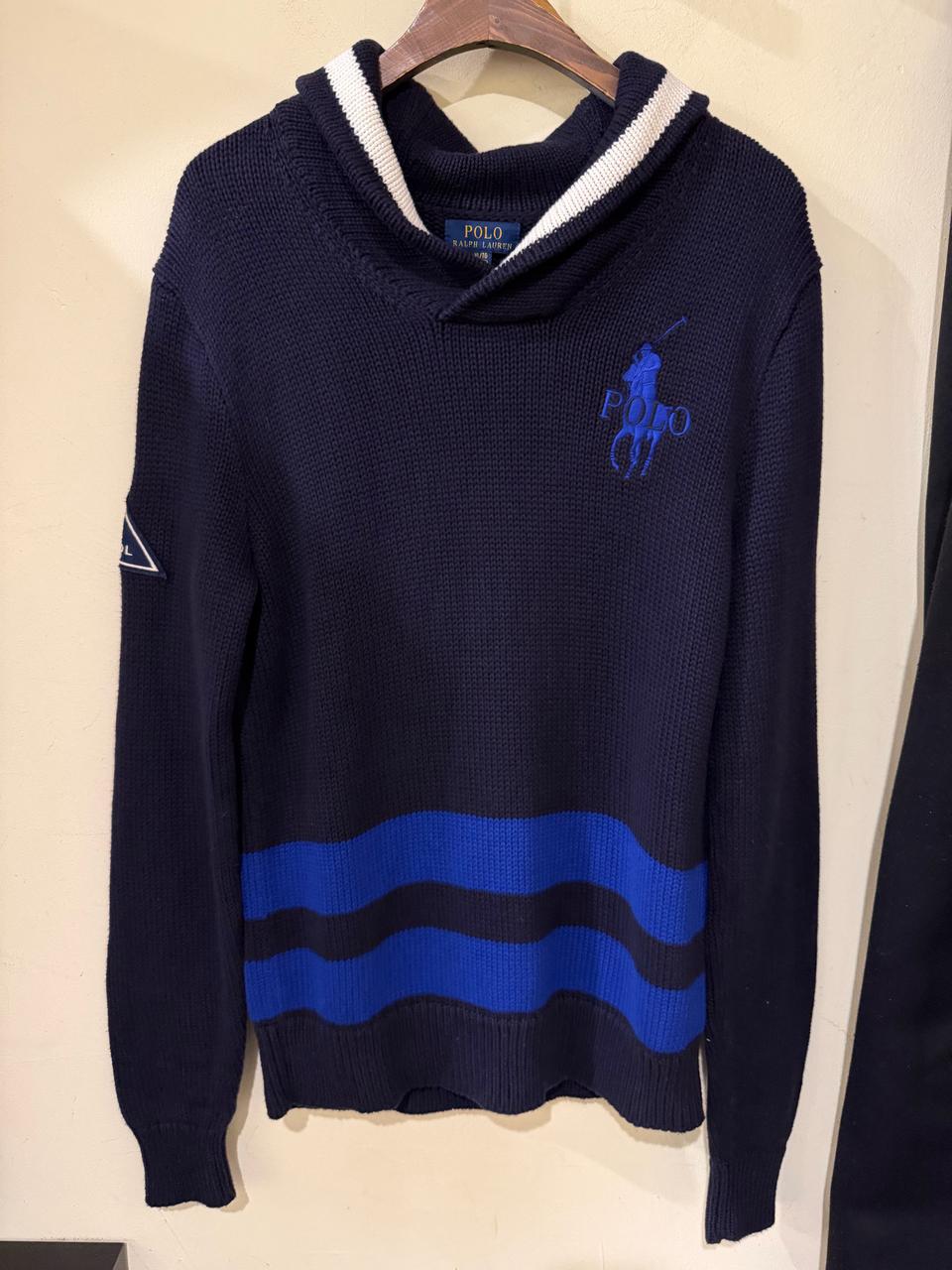 폴로랄프로렌 카라 니트
