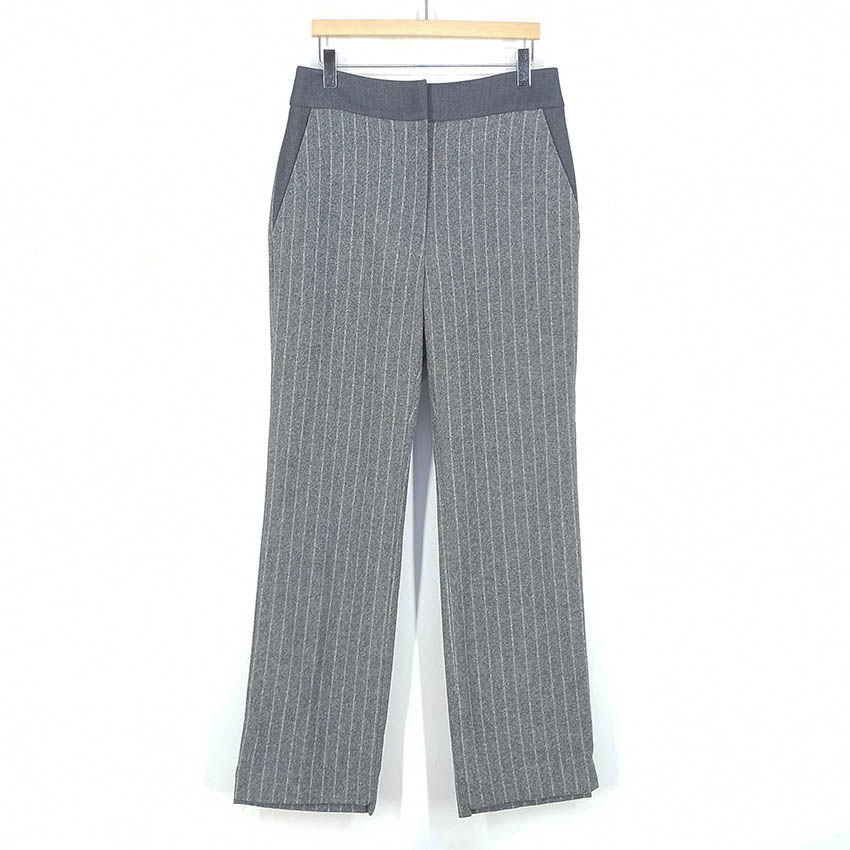 메종드매긴 여성 동절기 일자 모직팬츠 그레이64 (HU41800)