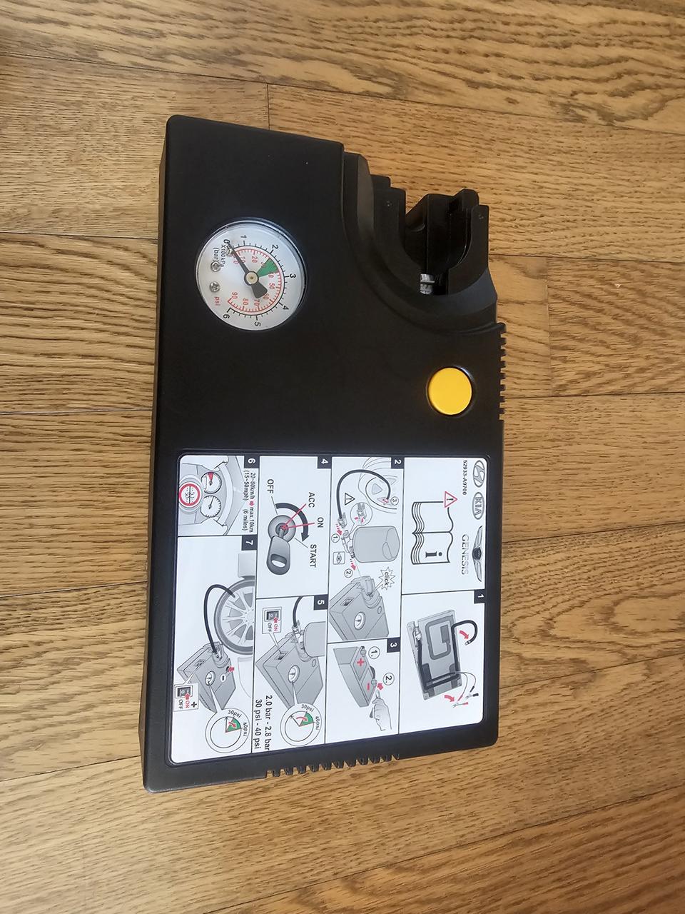 휴대용 자동차 콤프레셔 팝니다