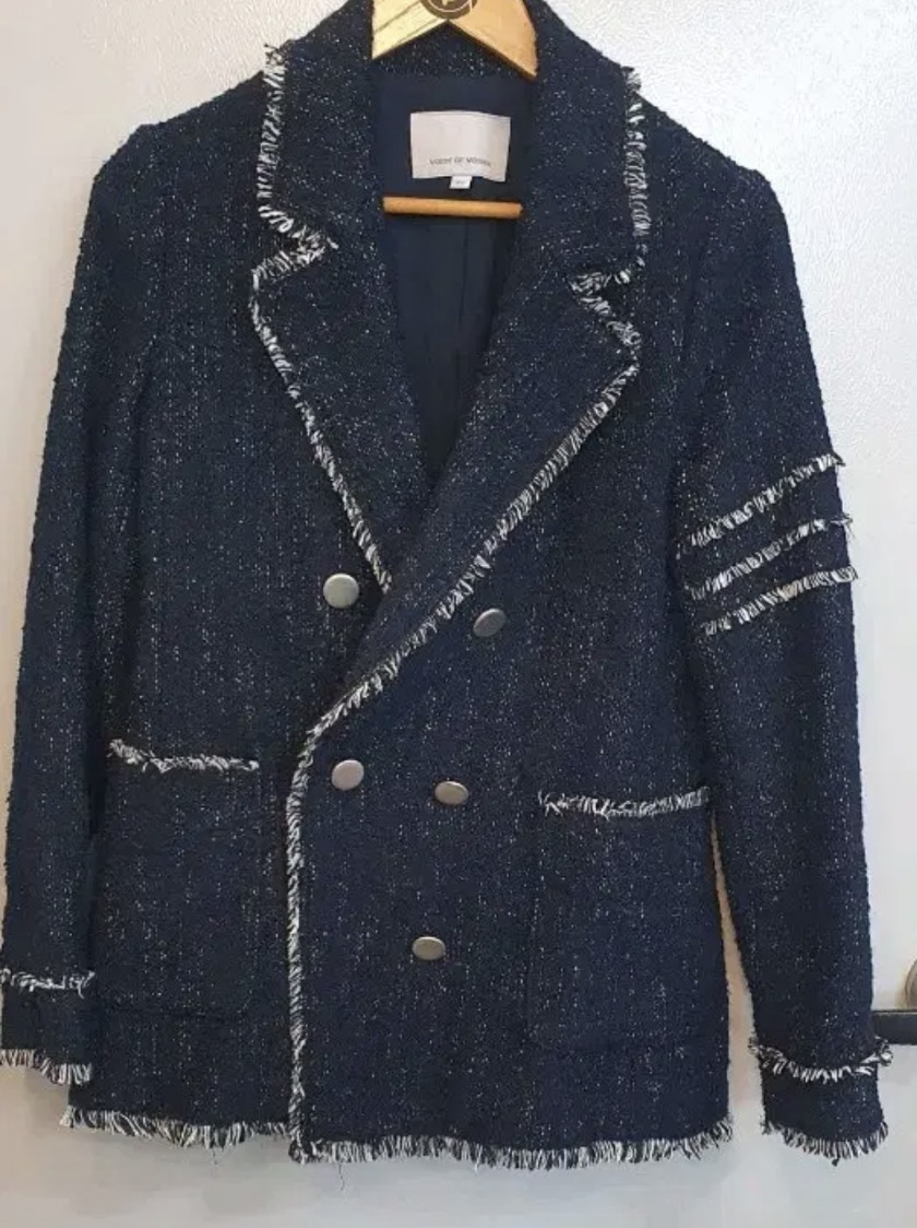 보브트위드자켓 66사이즈상태깨끗좋아요 예뻐요