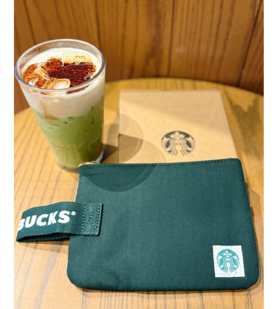스타벅스 레터 스트랩 파우치(새제품)