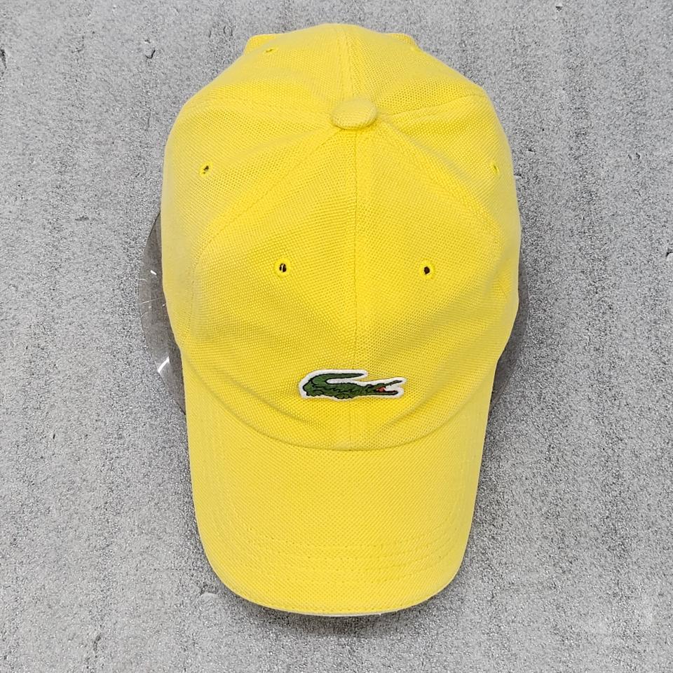 라코스테 볼캡 올 옐로우 58cm