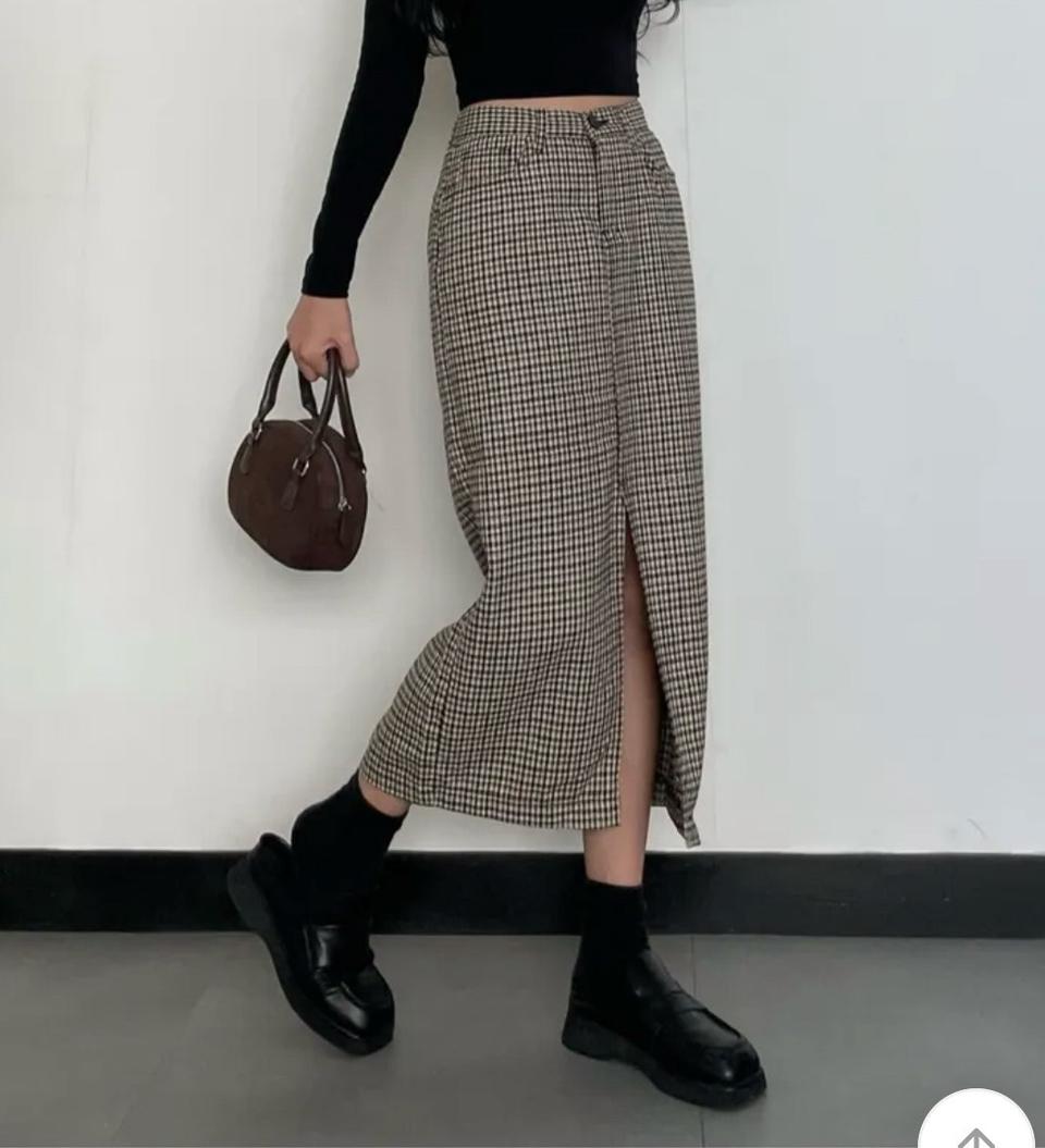 ~30)기모체크롱스커트 새거 12000(세일)