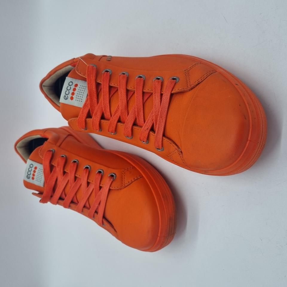 에코 캐쥬얼 하이브리드 스무스 골프화 오렌지 남성 280mm (43)