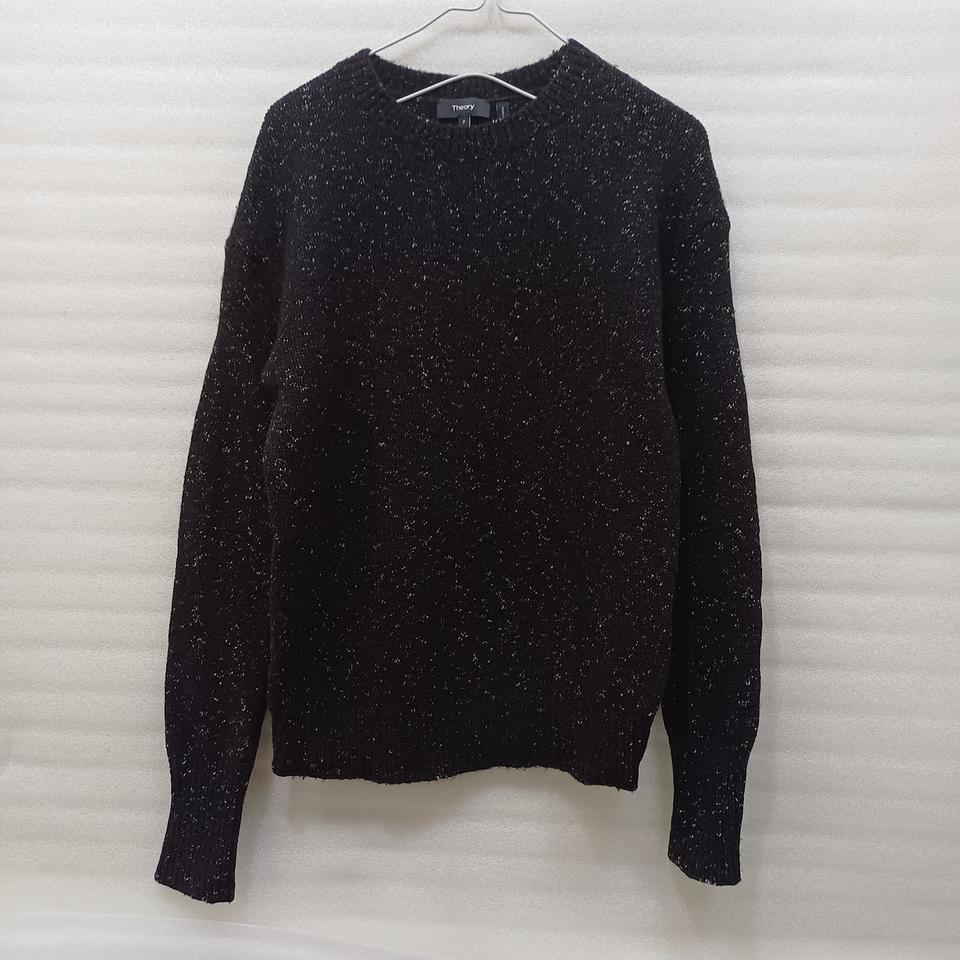 띠어리 메리노 울 베이비 알파카 라운드 니트 여성 헐렁 S 사랑봉봉