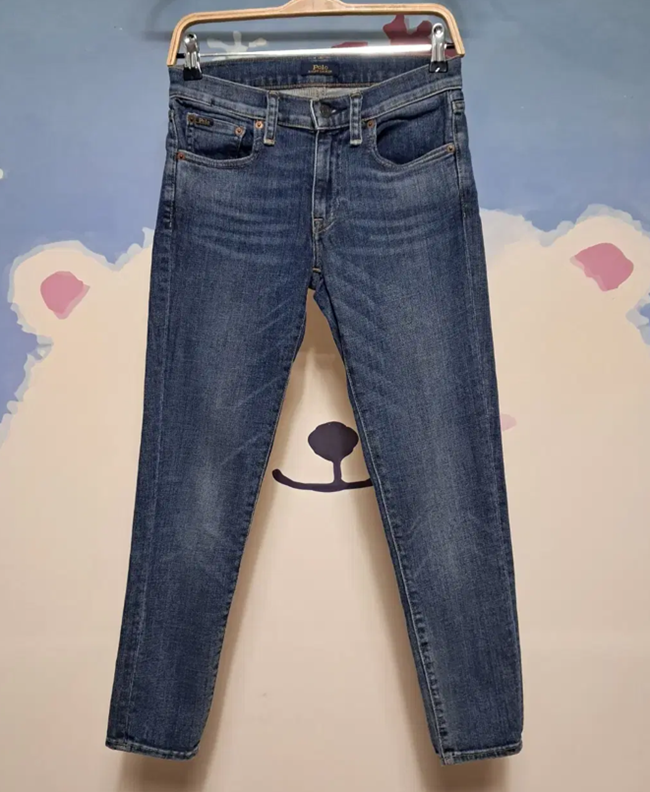 (26) 폴로 랄프로렌 톰킨스 스키니 크롭 스판 청바지