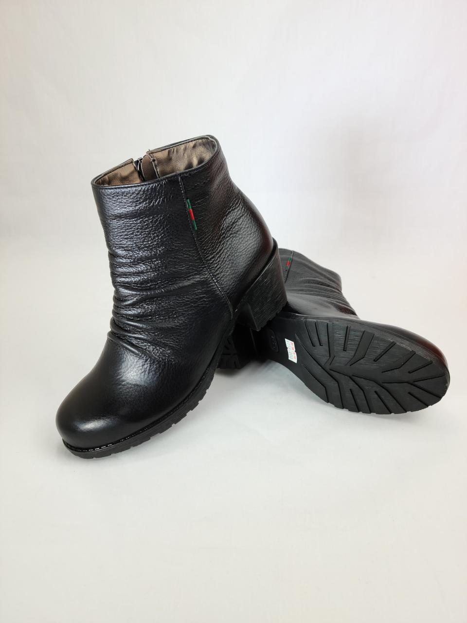 (새신발) 여성 소가죽 부츠 240mm