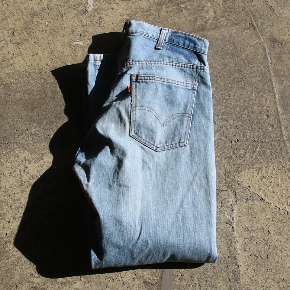 (착용컷) 80's 리바이스 505 오렌지탭 (남성용 31.5)