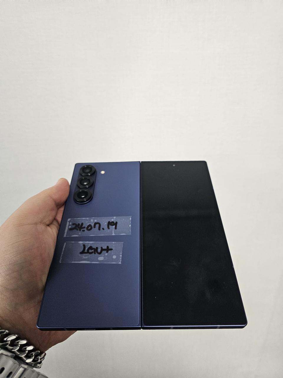 갤럭시z폴드6 256G A급 블루