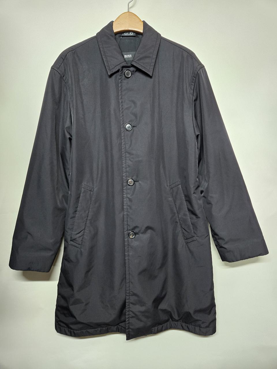 HUGO BOSS 남성 블랙 코트 38R