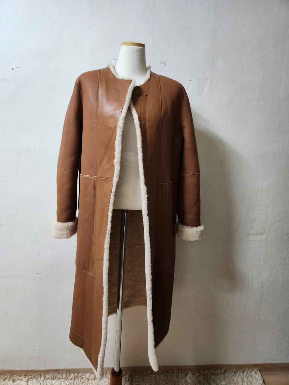 SIHWA 롱 양면무스탕