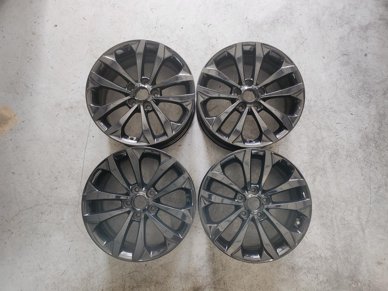 그랜져HG 17인치 블랙휠 순정휠 중고휠 판매