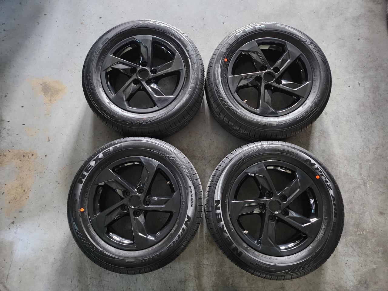 K5 DL3 16인치 새거급 블랙휠 순정휠 중고휠타이어 판매