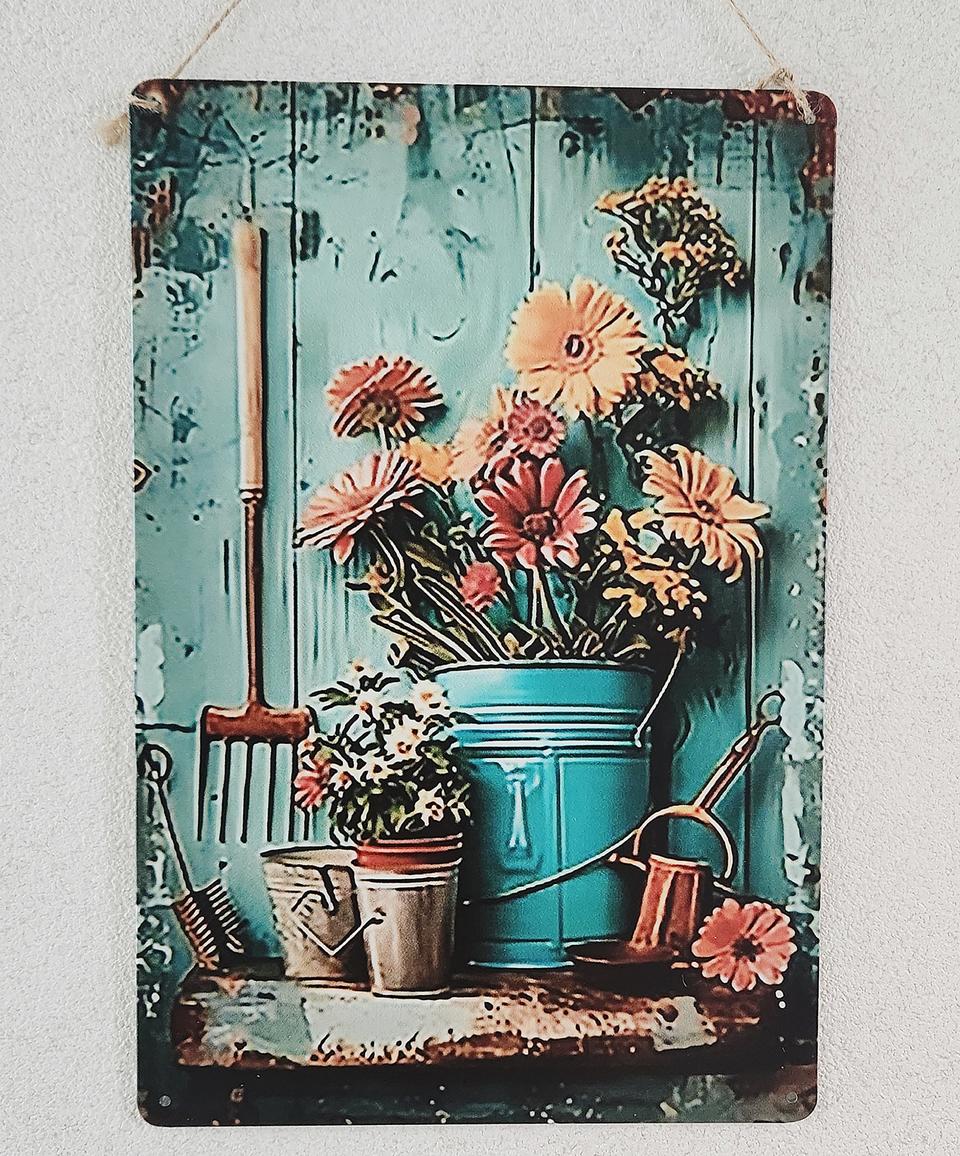 새상품)빈티지 철제 그림액자 인테리어소품