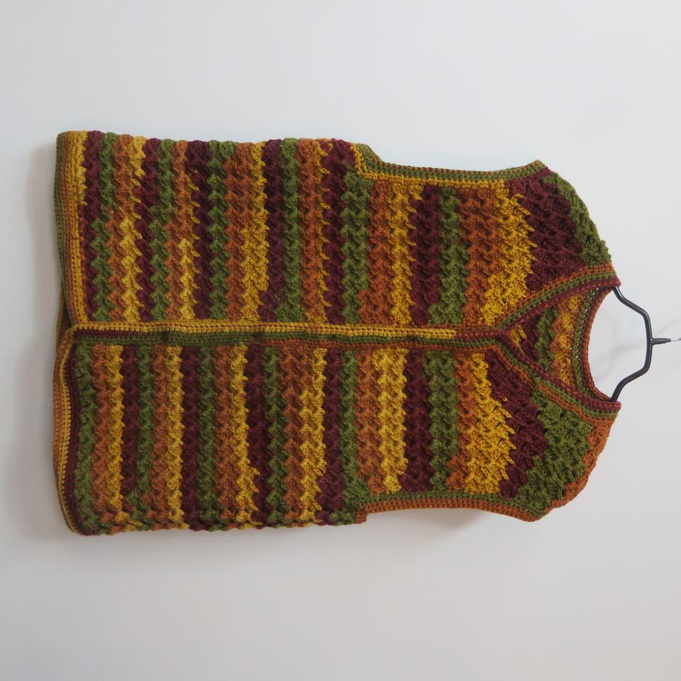 핸드메이드 손뜨개 니트 베스트