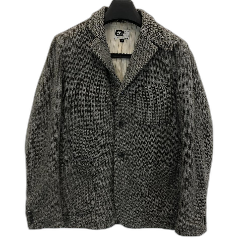 엔지니어드가먼츠 헤링본 트위드 울자켓 90-95 