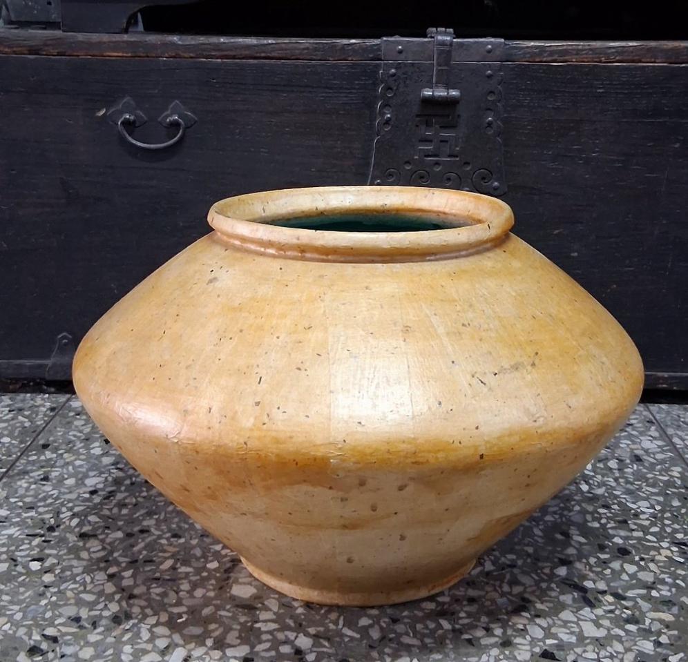 주판알 도자기호도자한지에 옻칠