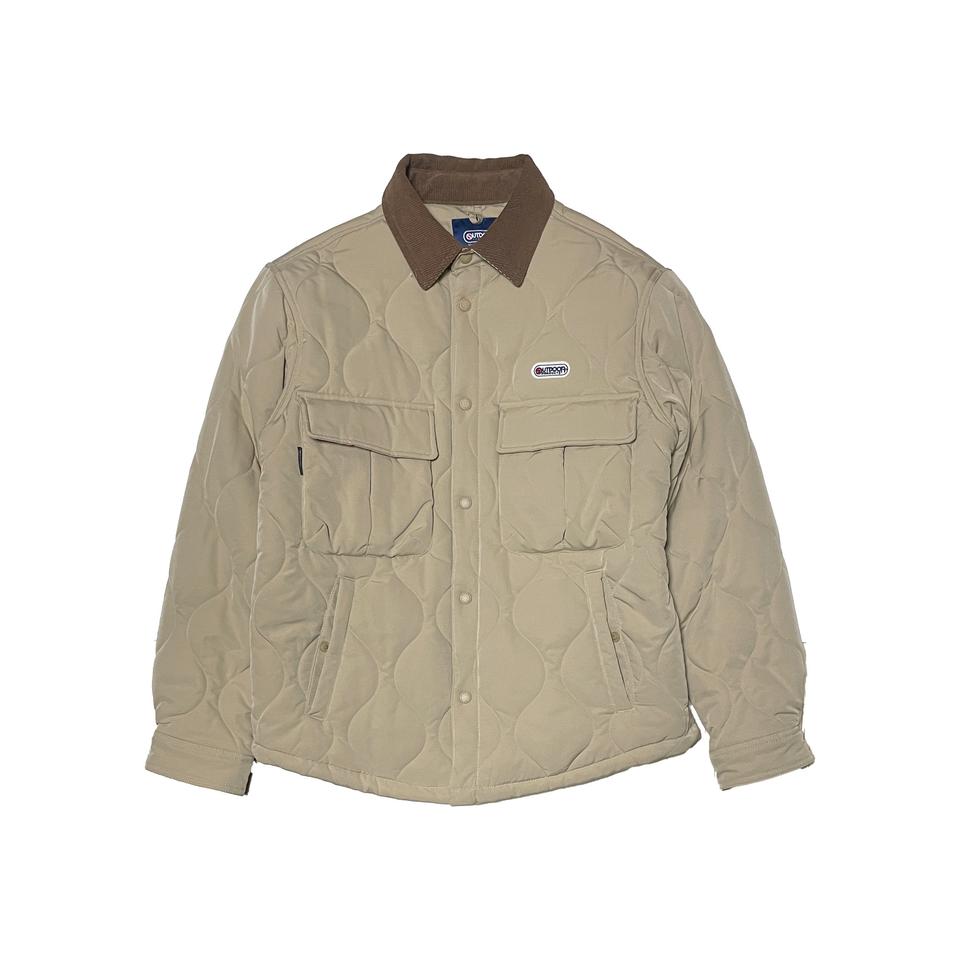 아웃도어프로덕츠 허그포켓 퀼팅 자켓 베이지