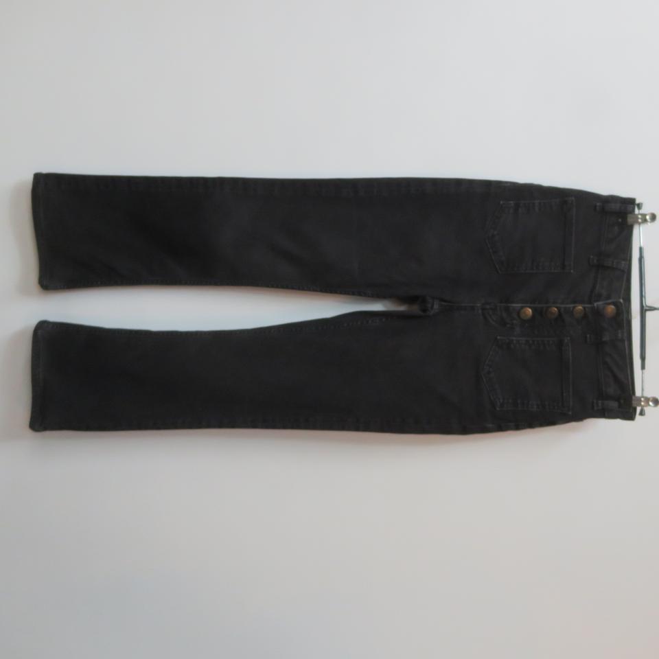 maje 마쥬 앞포켓 블랙 데님 팬츠