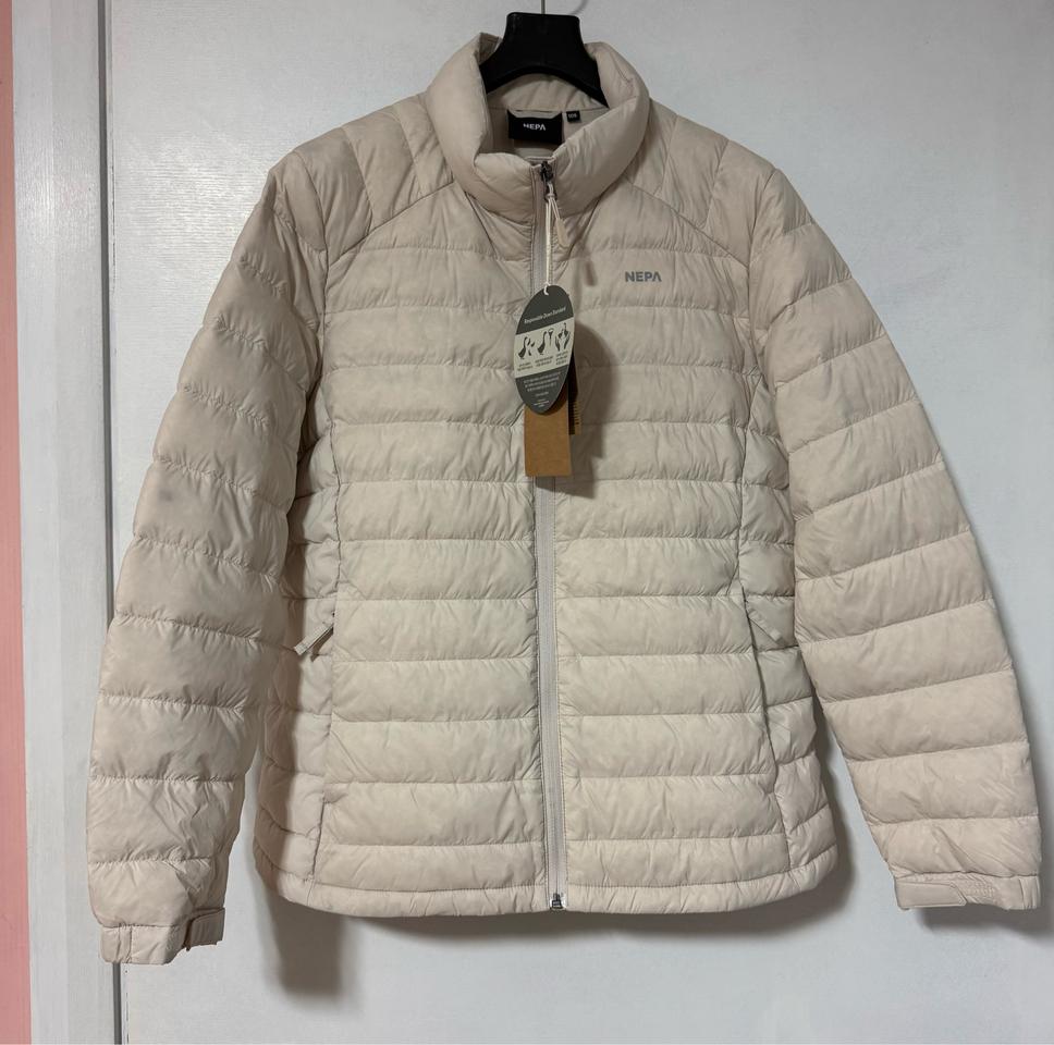 새상품 네파 여성 스탠드넥 다운자켓