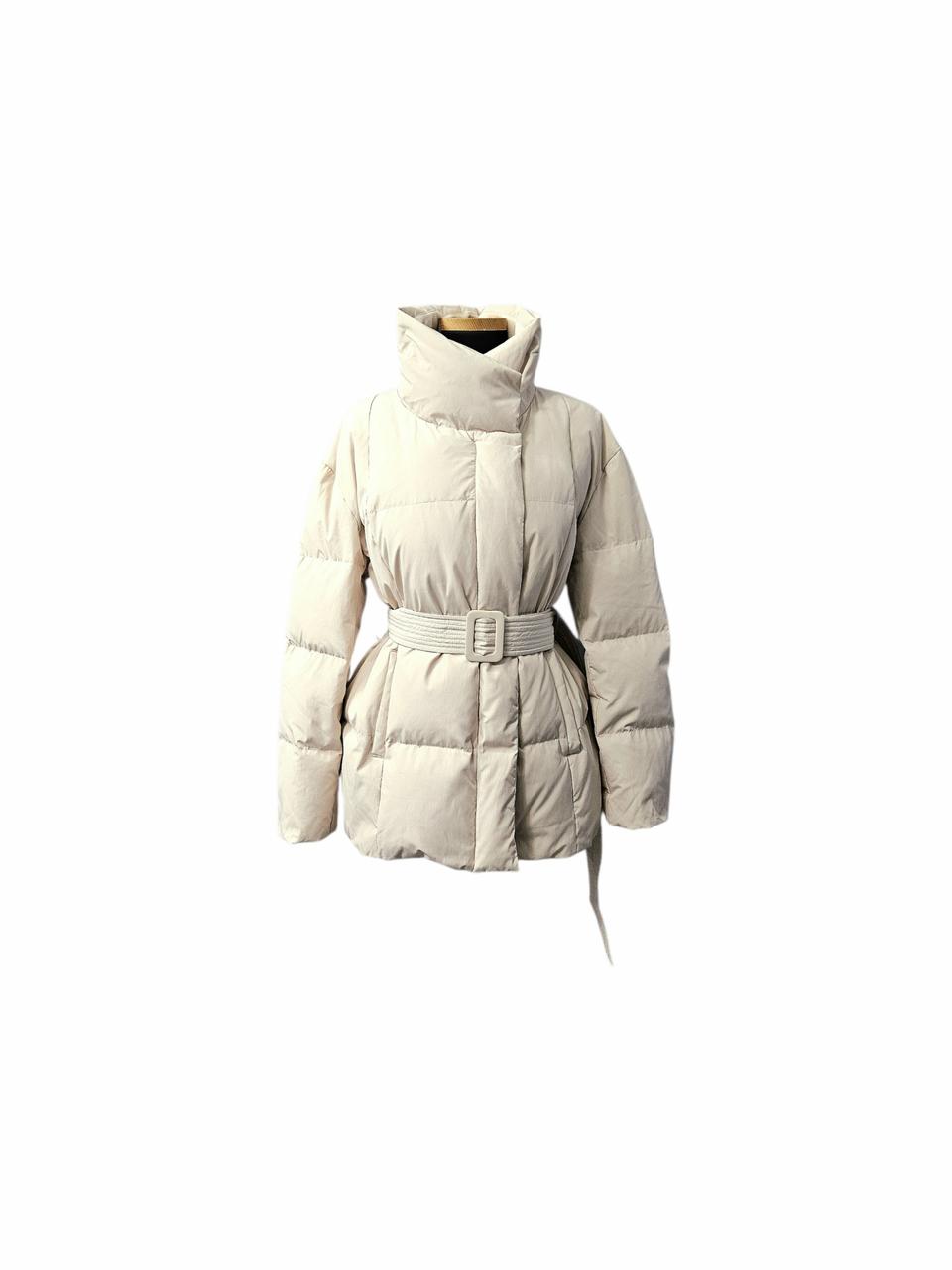 로엠 하이넥 벨티드 패딩