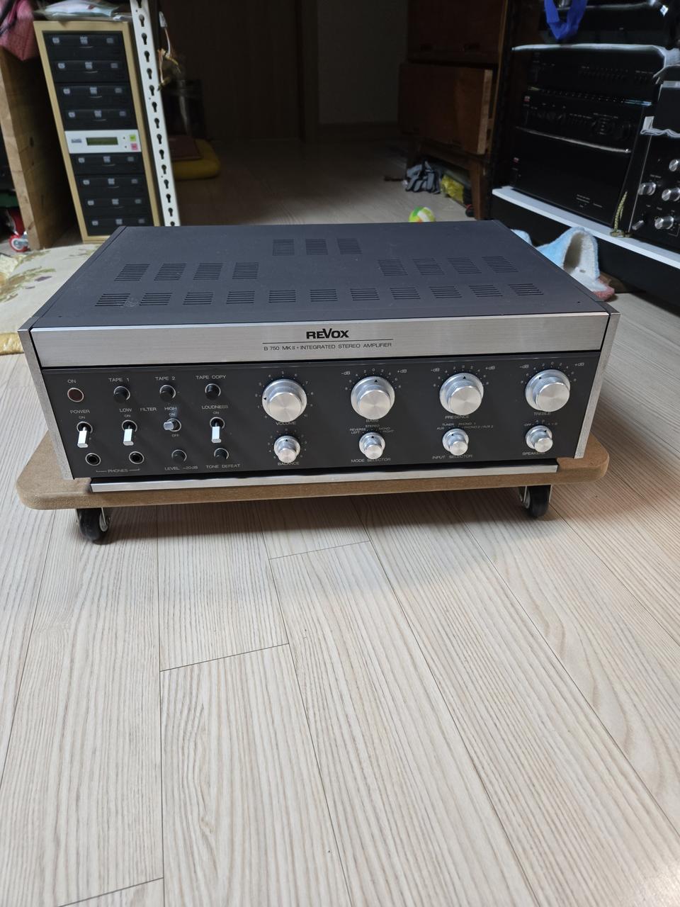 REVOX B750 MKII 인티앰프