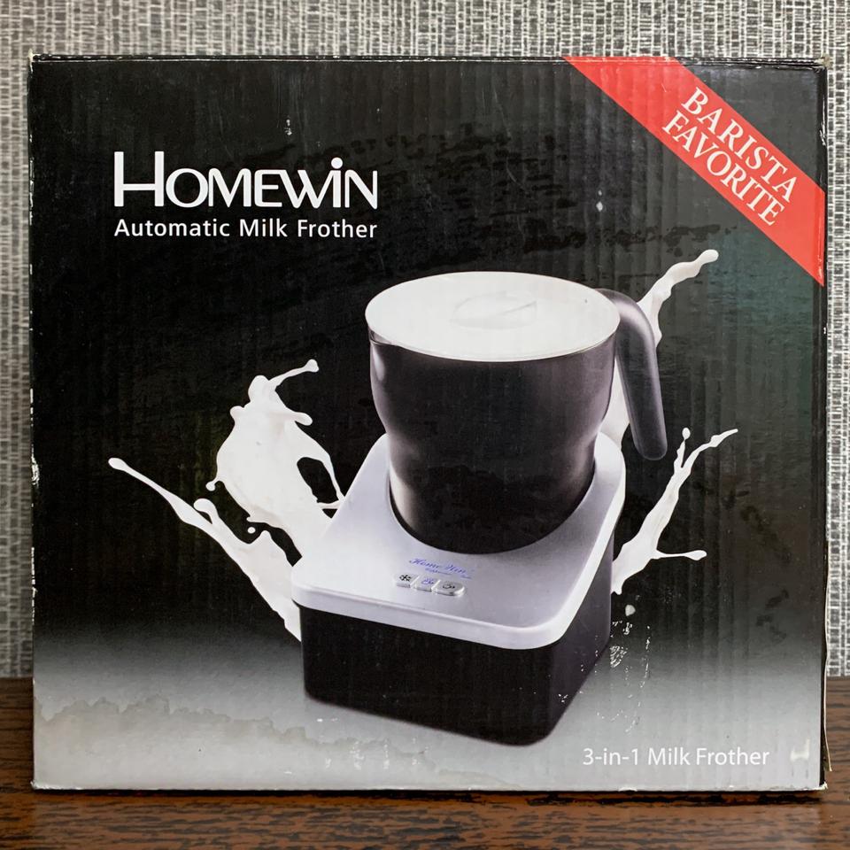 홈윈 HomeWin 자동 우유 거품기 3-in-1 밀크 포머 홈카페 라떼