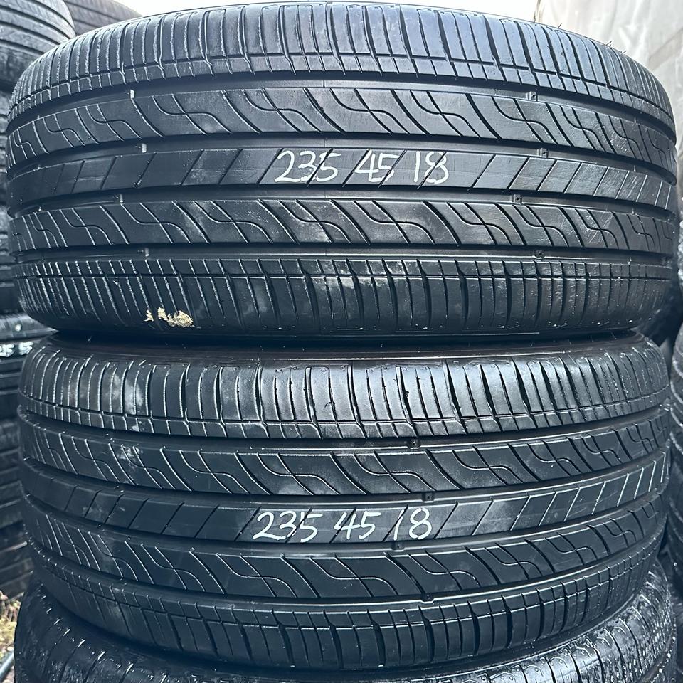 235 45 18금호중고타이어2개2354518