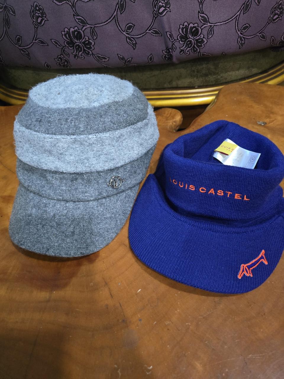 (일괄판매가)빅볼.루이까스텔 겨울골프모자 2종세트 프리사이즈