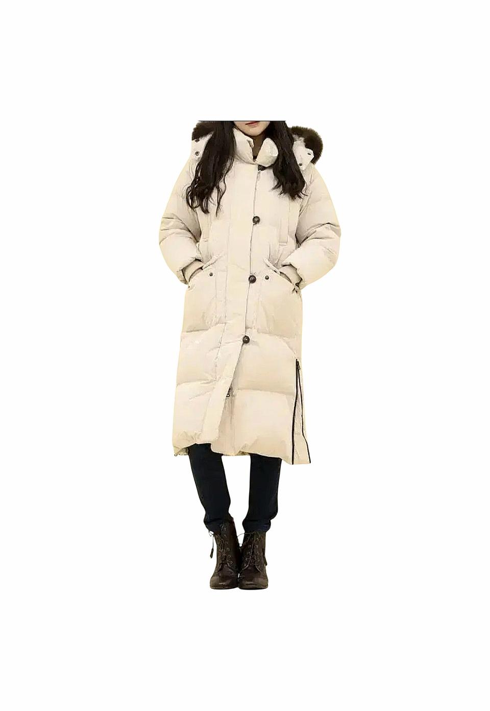 써스데이아일랜드 슬림핏 패딩