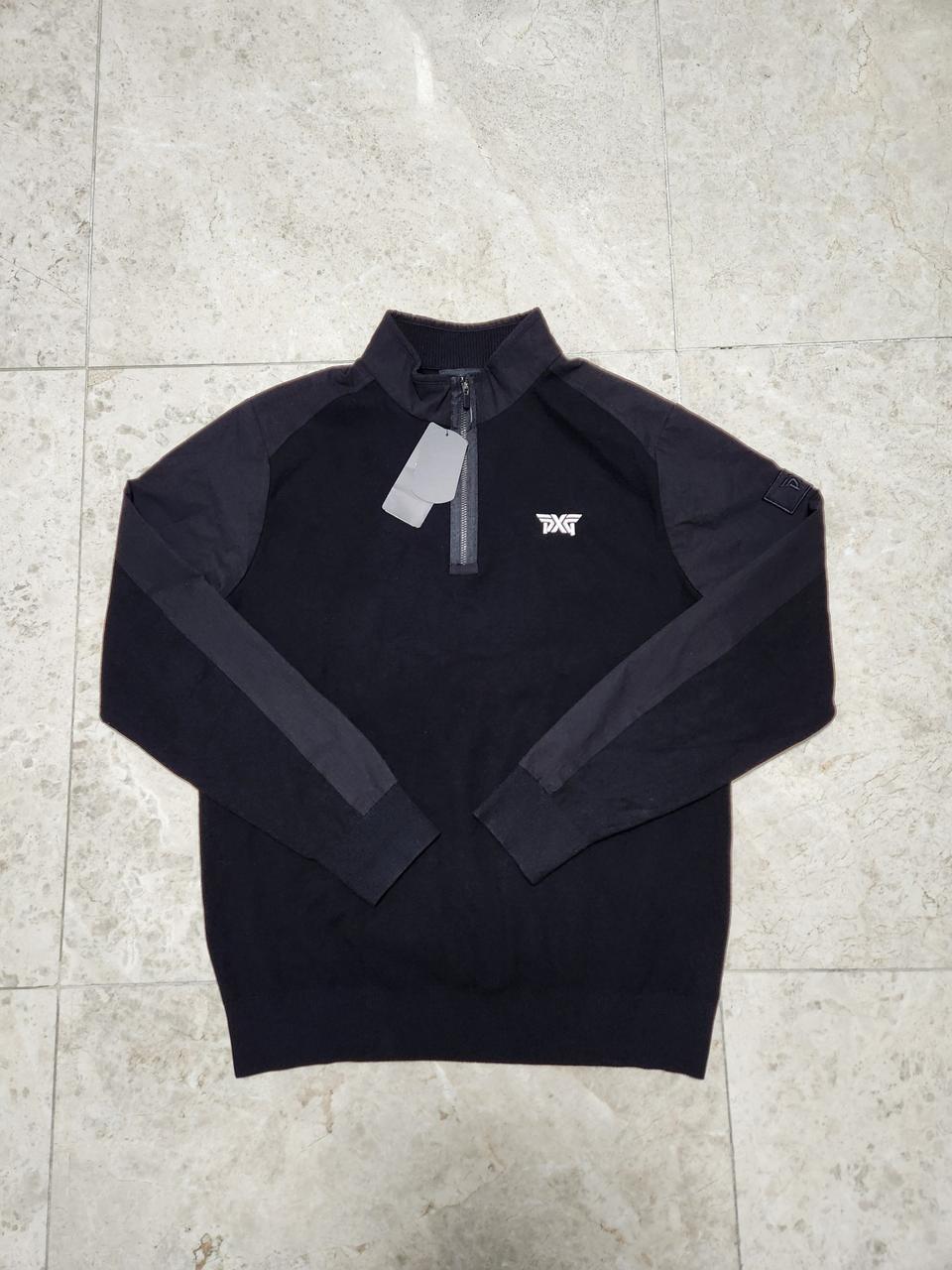 <미사용>PXG 하프 집업티셔츠(M)