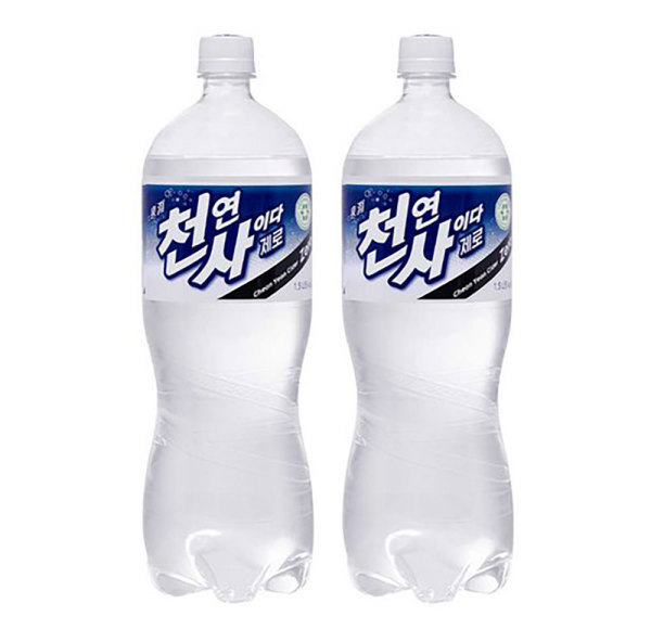 천연사이다 제로 1.5L 12개