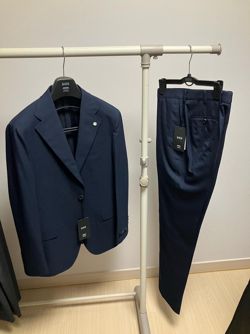 지이크 이태리 나폴리 수트 셋업 정장