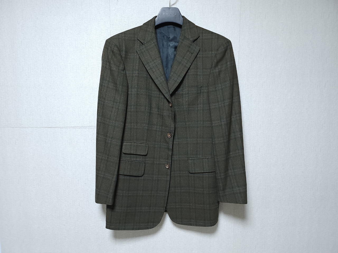 수입매장판 아이그너 더블포켓 캐시미어함유 자켓 남성마이 100