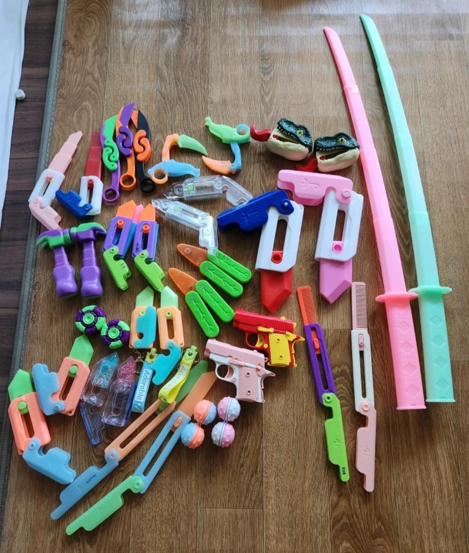 당근칼 피젯 장난감 일괄판매