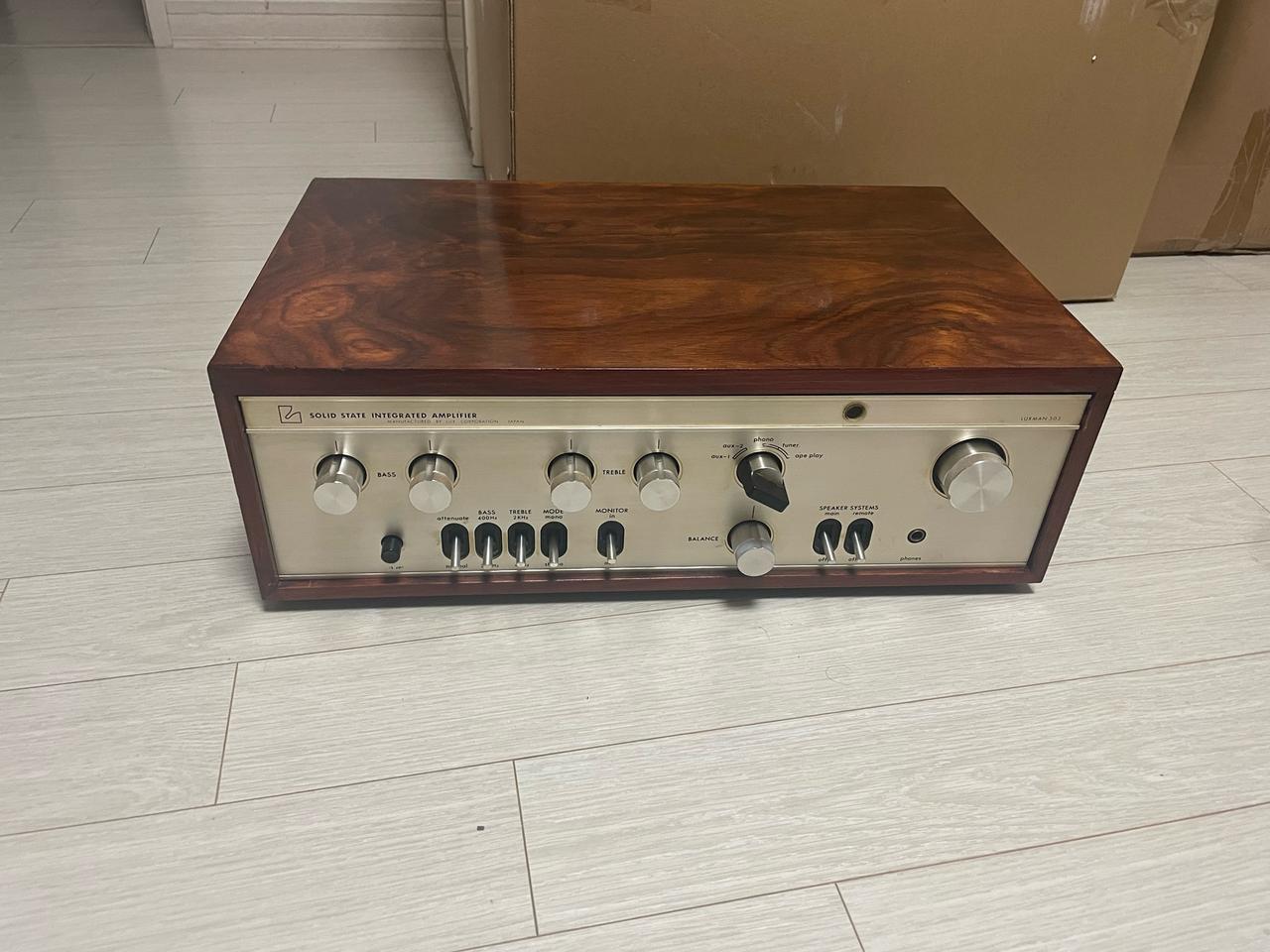 럭스만 SQ503 빈티지 인티앰프
