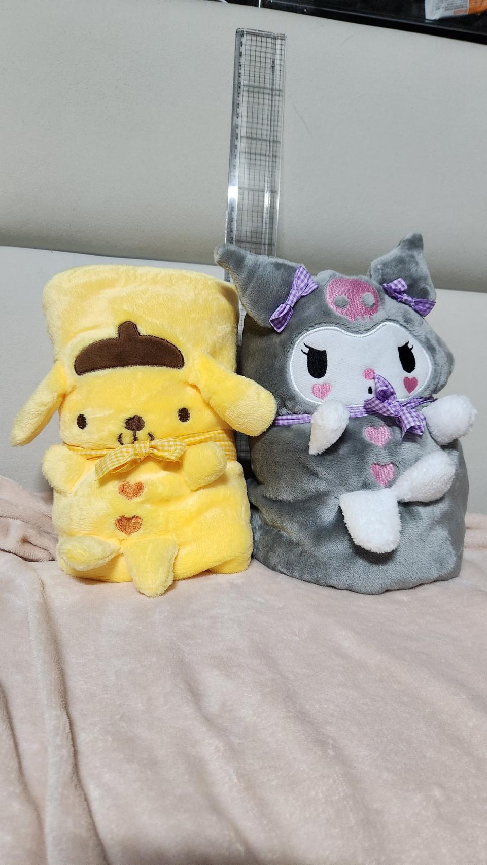 산리오 무릎담요