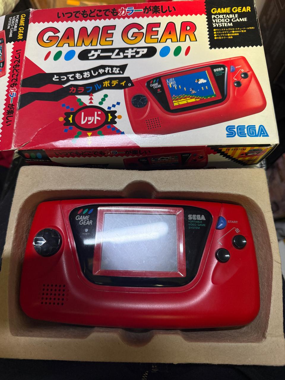세가 게임기어 레트로 휴대용 게임기