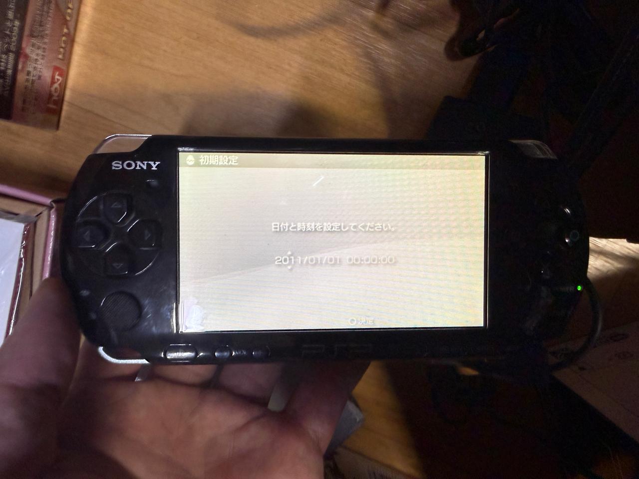 소니 psp-3000 pb 레트로 게임기